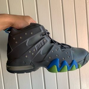 Nike Air Max Charles Barkley Dark Grey Blue Action Green